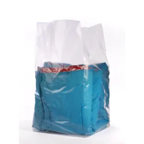 48" x 36" x 96" x 2 mil Clear Eco-Manufactured Plastic Side-Gusseted Bags (Roll of 60)
