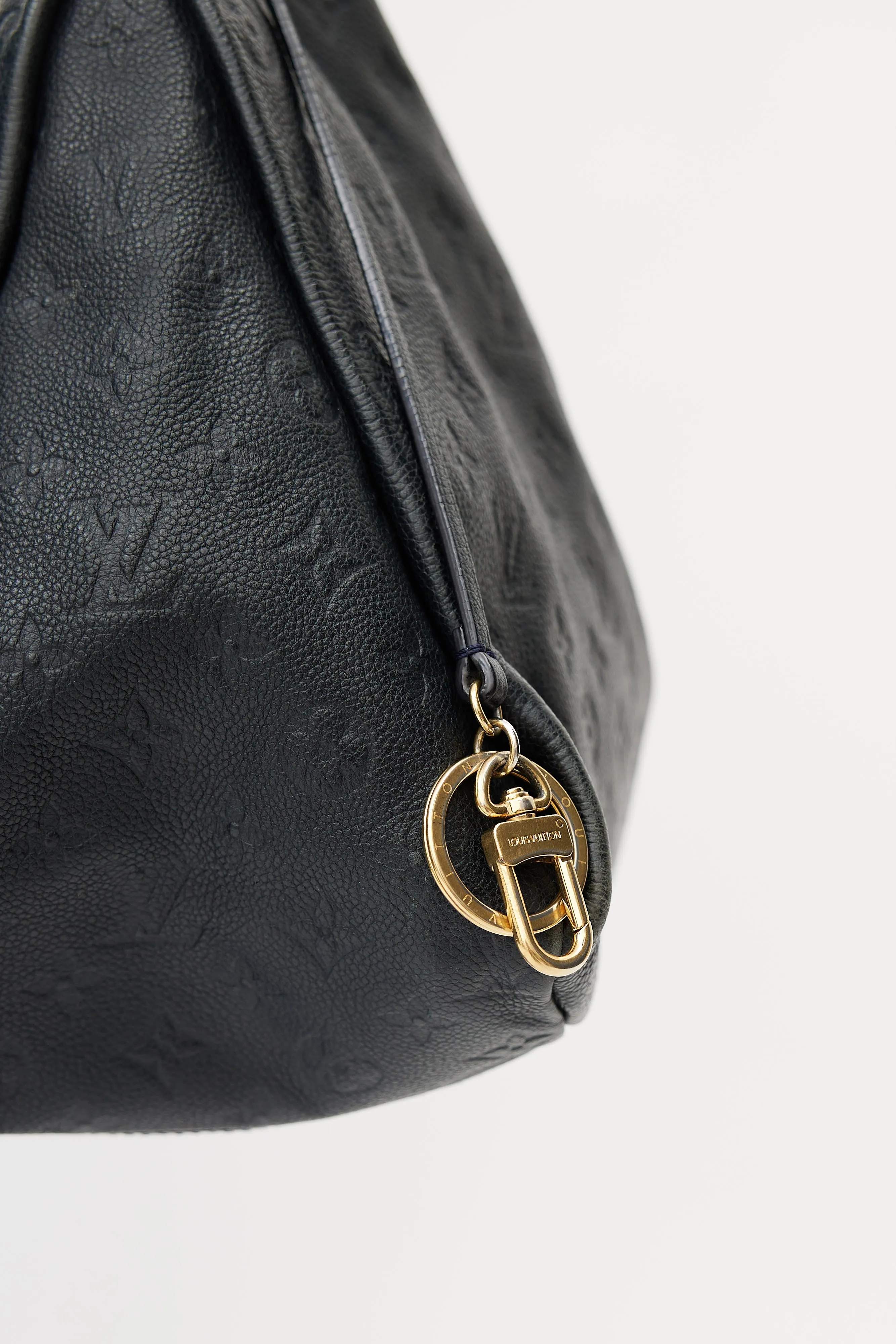 Black Artsy Monogram Empreinte Shoulder Bag