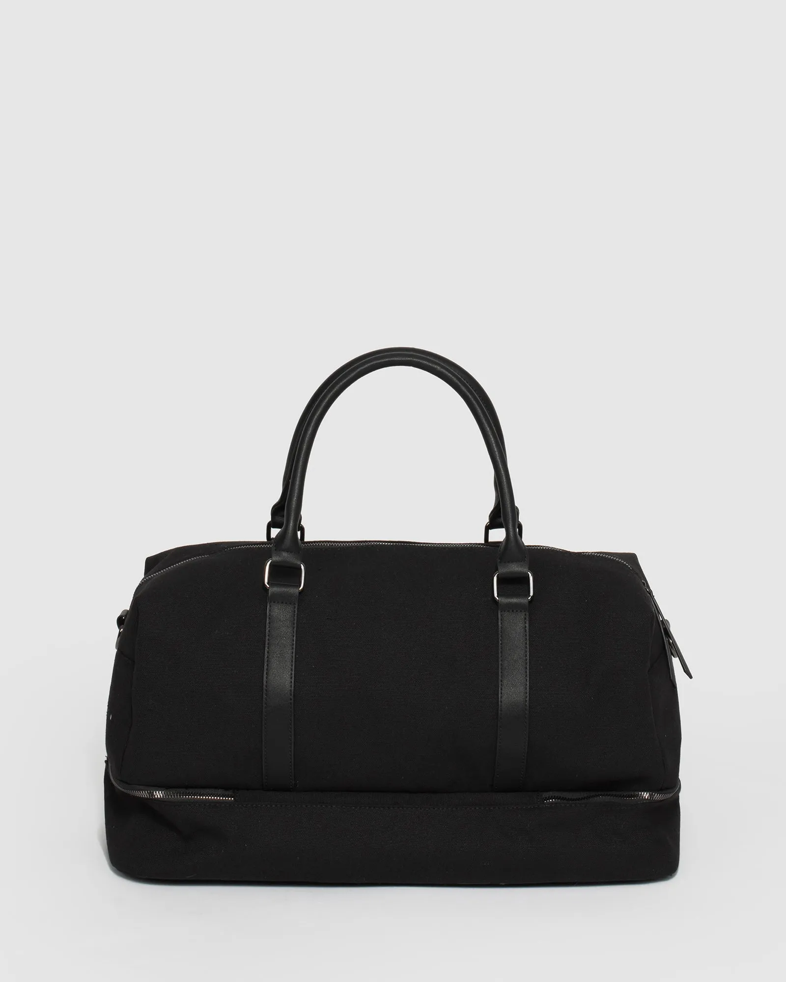 Black Hayman Webbed Weekender Bag