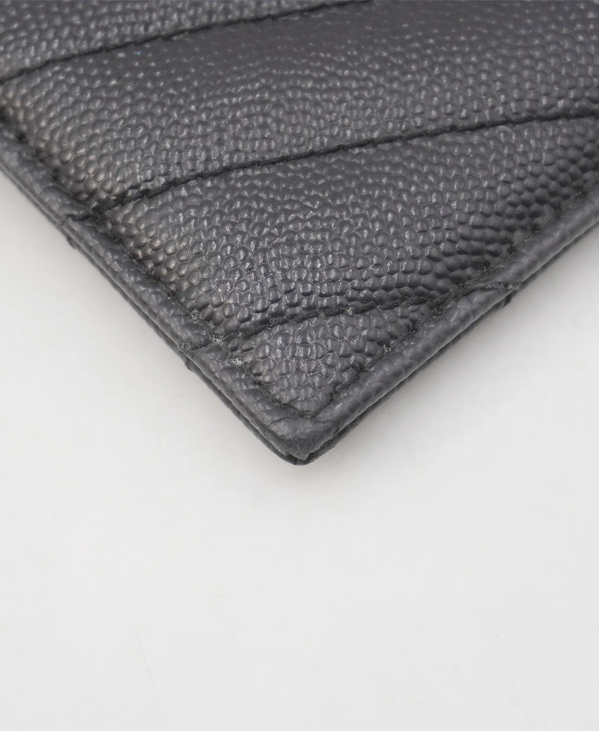 Cassandre Matelassé Card Holder Black
