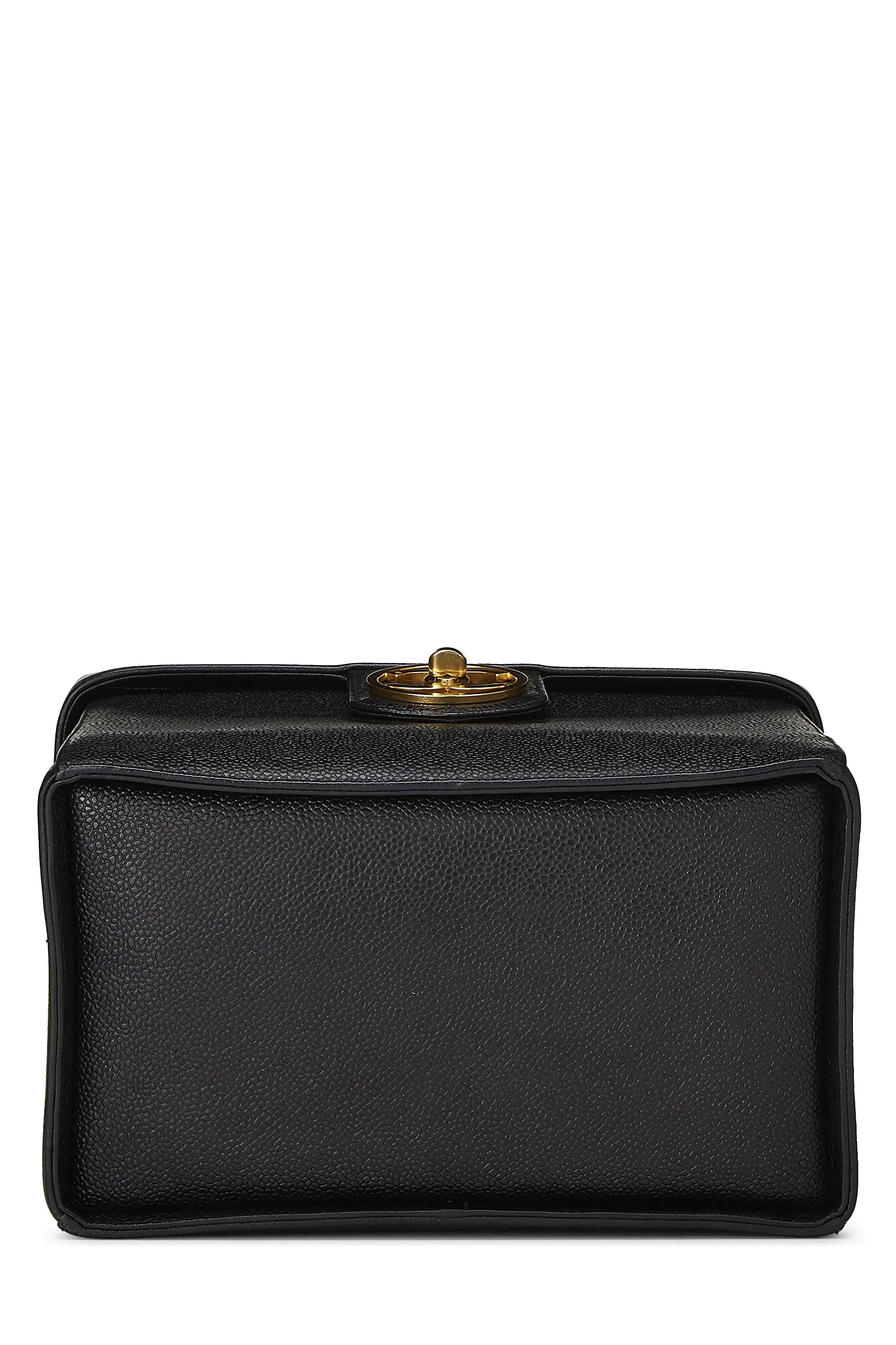 Chanel,  Black Caviar Vanity Large, Black