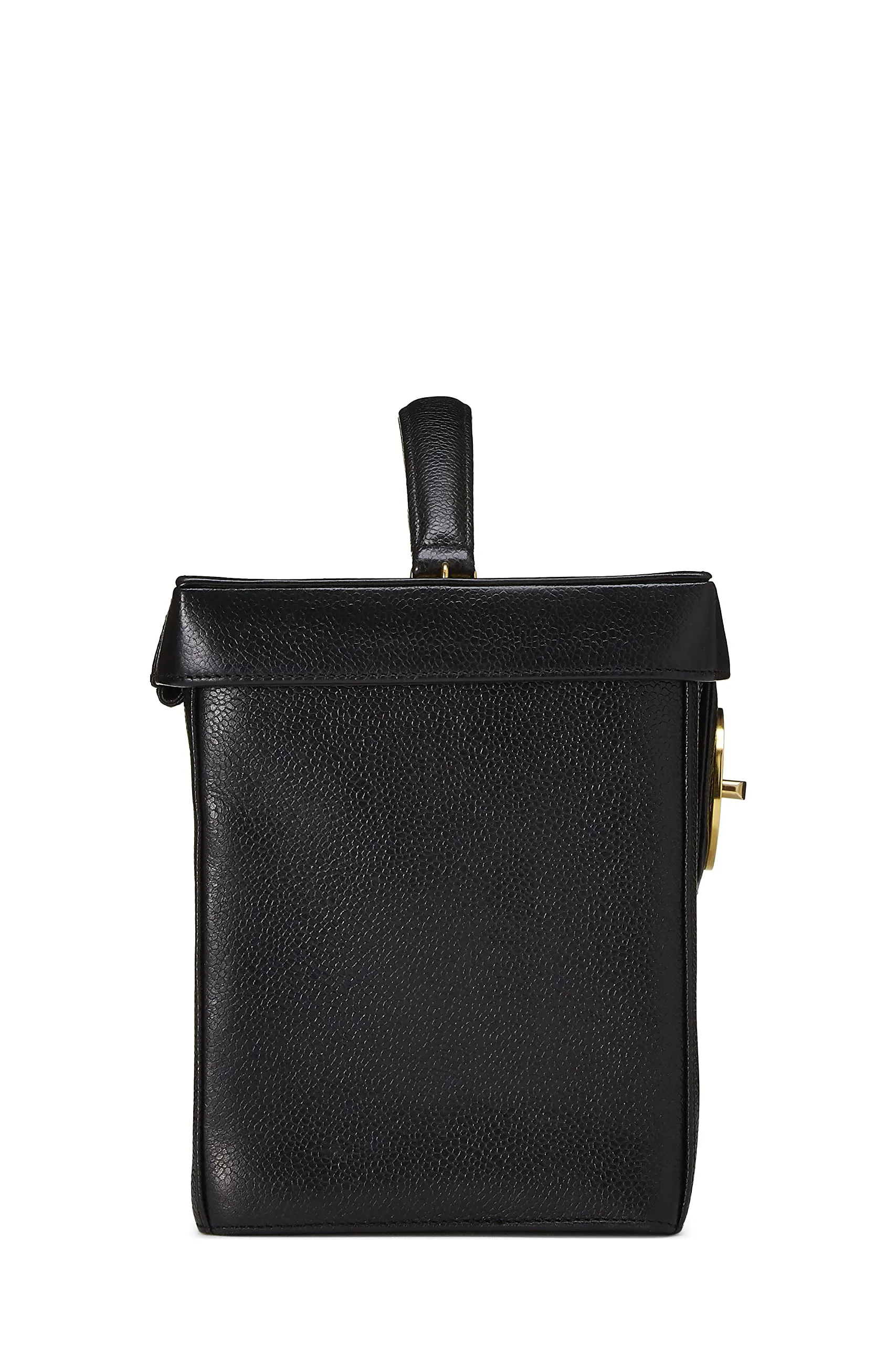 Chanel,  Black Caviar Vanity Large, Black