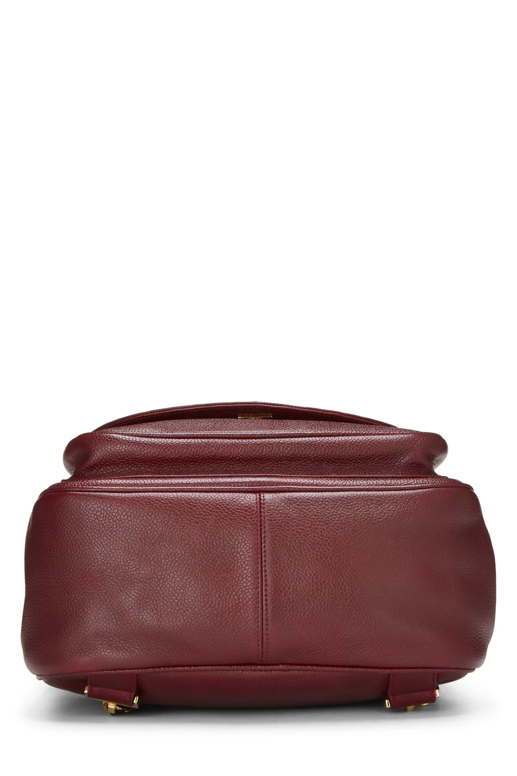 Chanel,  Burgundy Caviar Backpack Medium, Burgundy