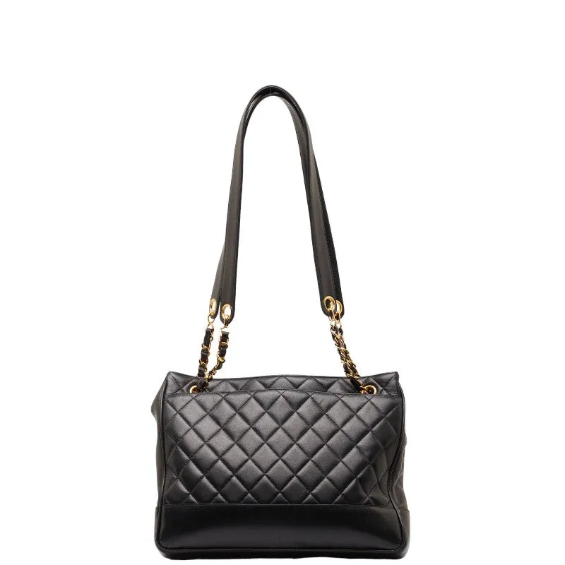 CHANEL COCOMARK BLACK GOLDEN Lambskinkin LADY CHANEL SHOPPING SHOPPING SHOPPING SHOPPING SHOPPING SHOPPING