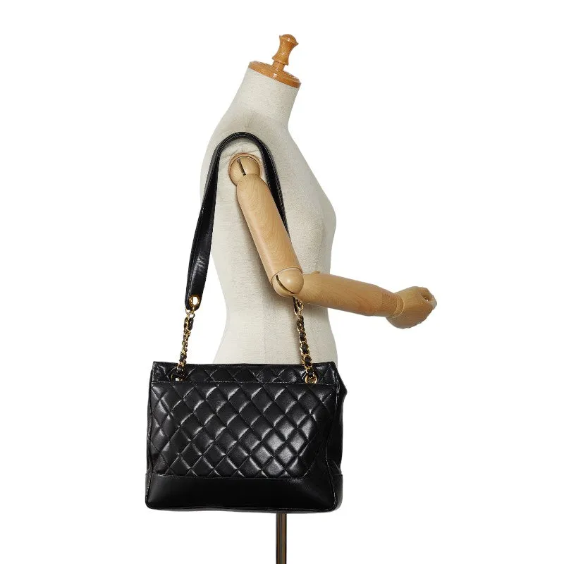 CHANEL COCOMARK BLACK GOLDEN Lambskinkin LADY CHANEL SHOPPING SHOPPING SHOPPING SHOPPING SHOPPING SHOPPING