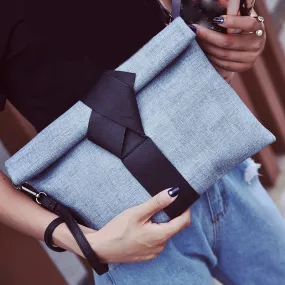 Cross Knot Envelope Handbag