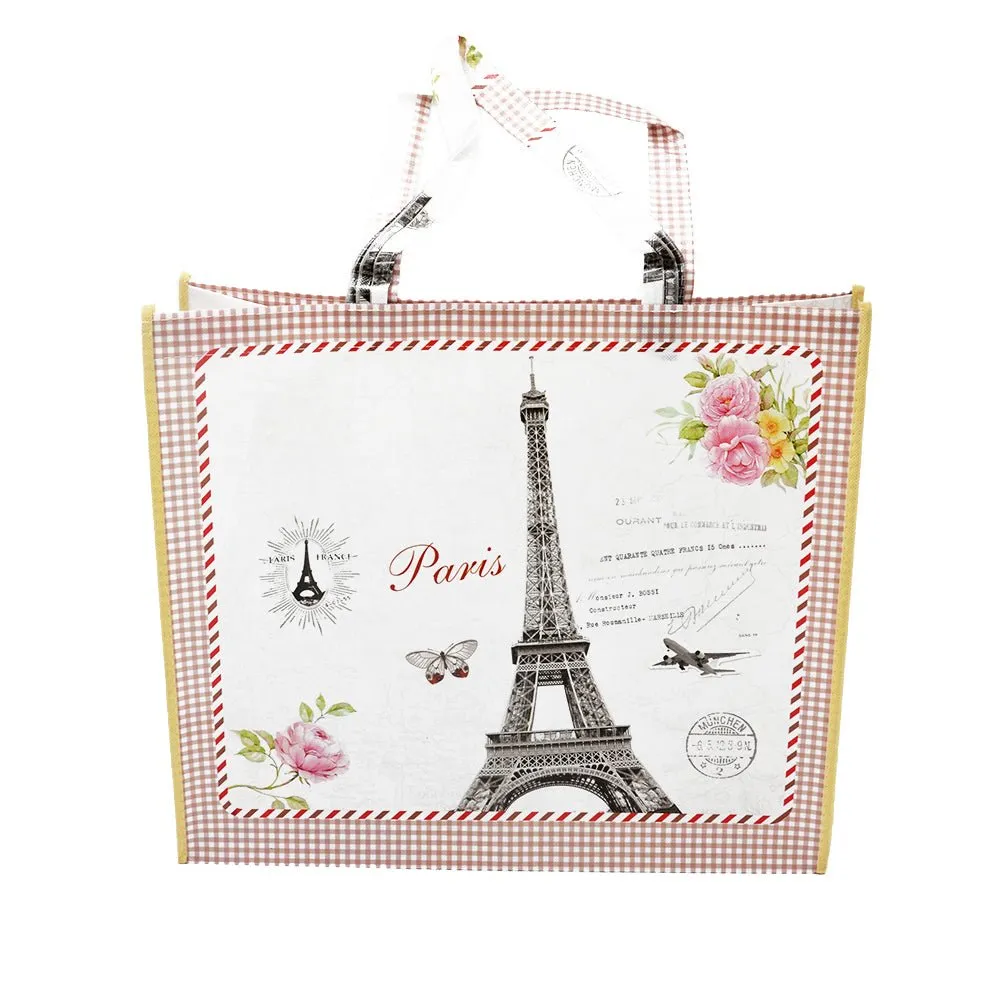 Extra Large Printed PP Paris Theme Non-Woven Bag