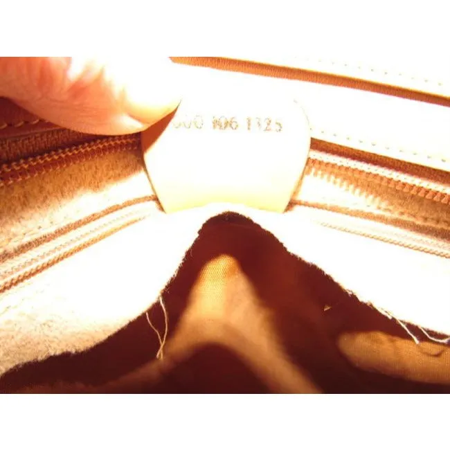 Gucci Boston Bag Guccissima Canvasleather Two Way Brown Micro G Print Leathercoated Canvas Satchel