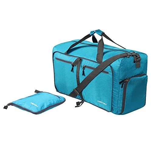 HEXIN Men Women Carry on Duffel Bag Lightweight Luggage Travel Bag Duffle Weekend Gym Bag