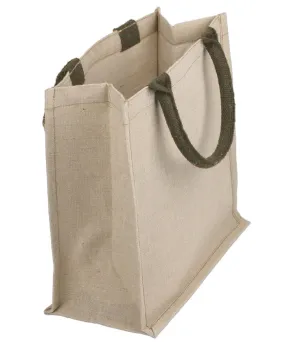 Jute Cotton (Juco) Blend Shopping Tote Bags