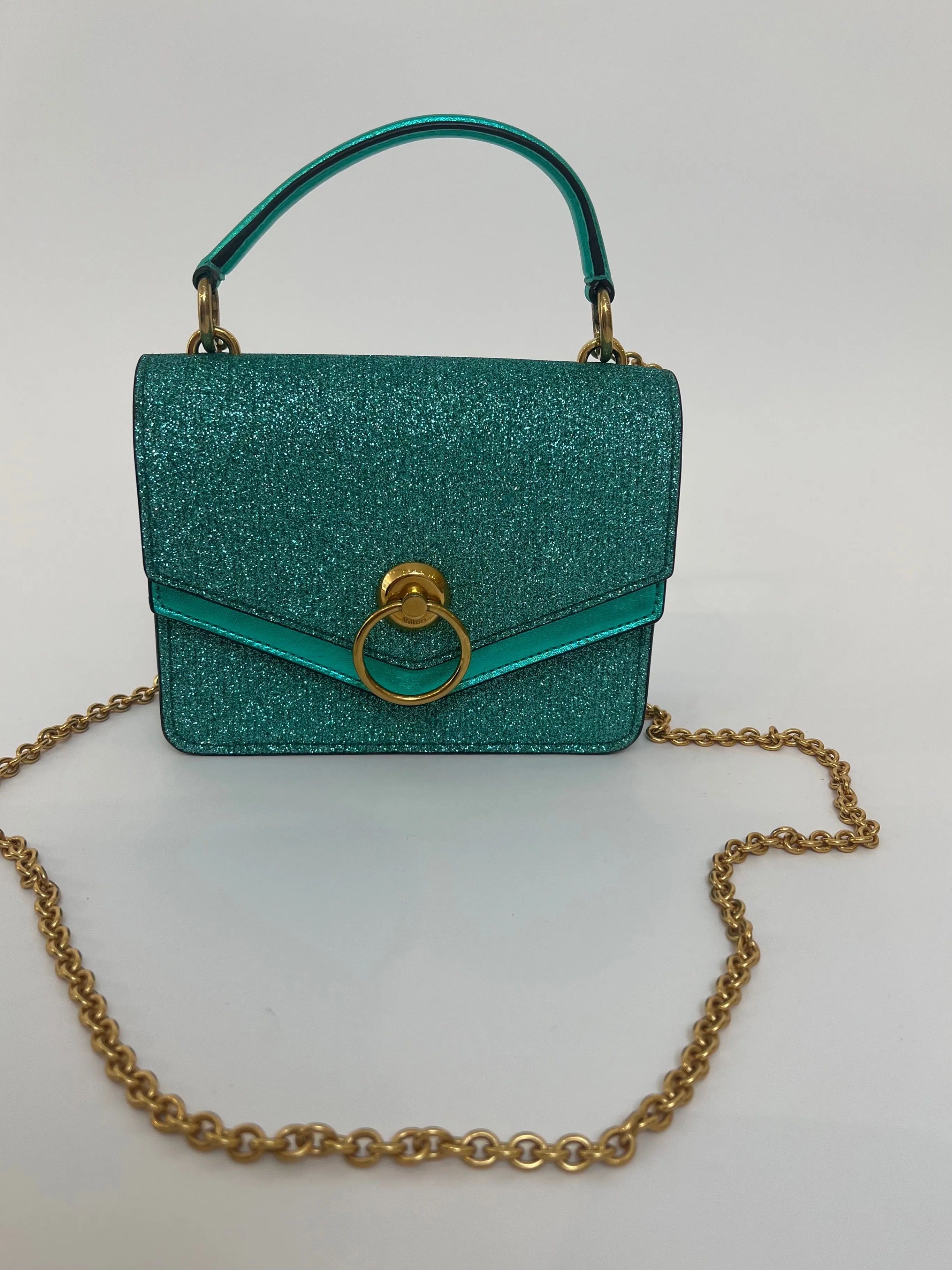 Mulberry Harlow Satchel Glitter Small
