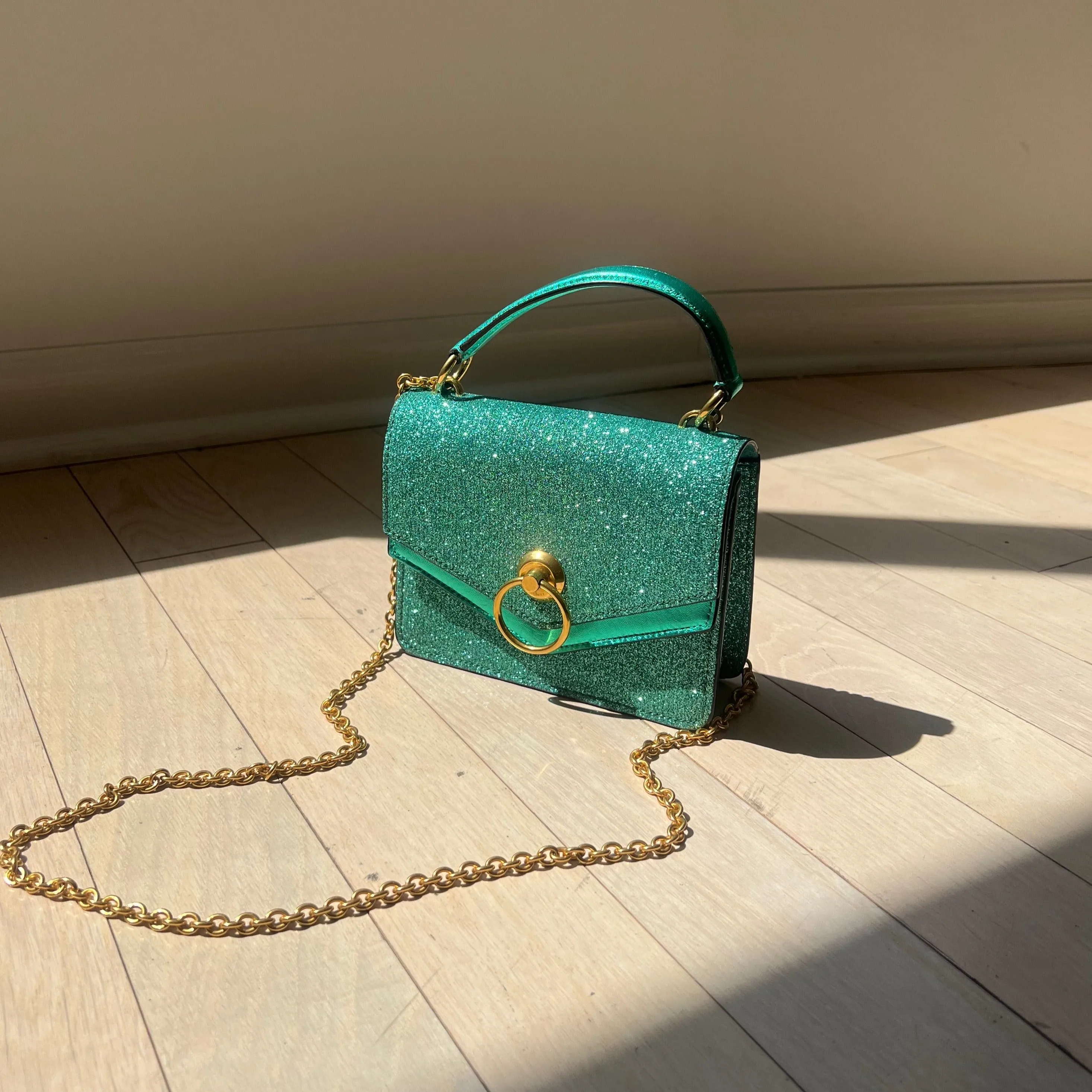 Mulberry Harlow Satchel Glitter Small