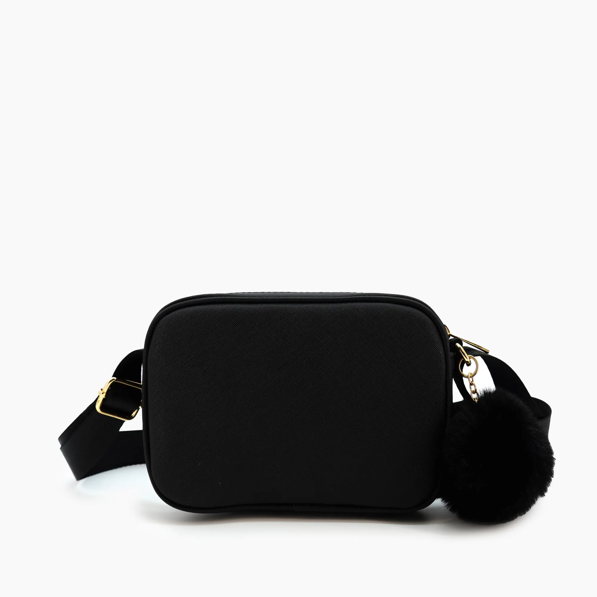 Skyler Compact Black Crossbody Bag