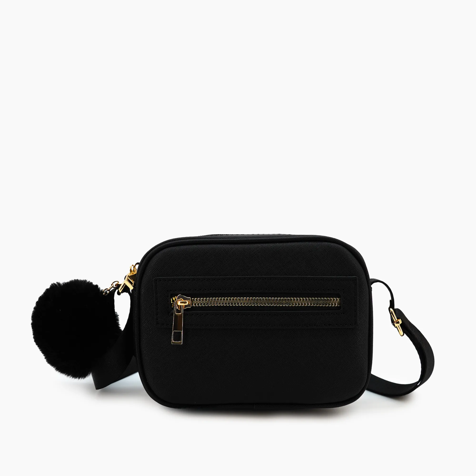 Skyler Compact Black Crossbody Bag