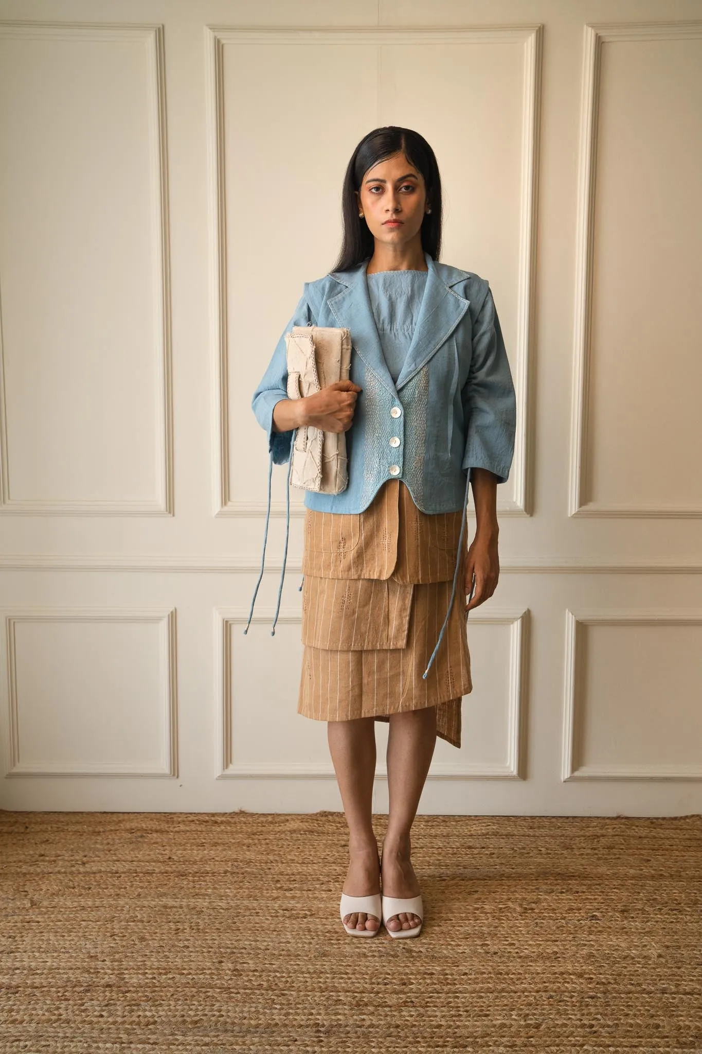 Upcycled Envelope Clutch