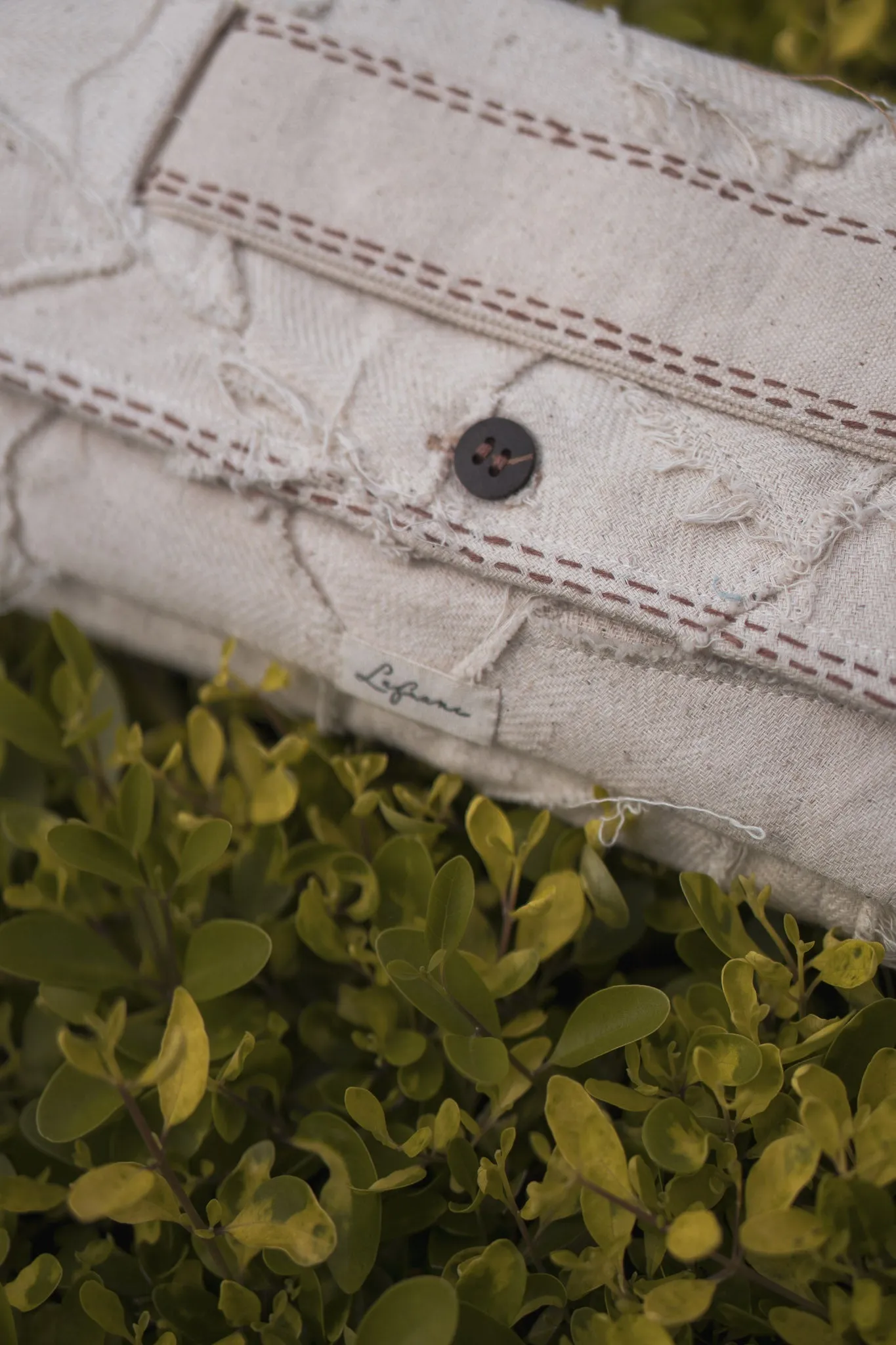 Upcycled Envelope Clutch